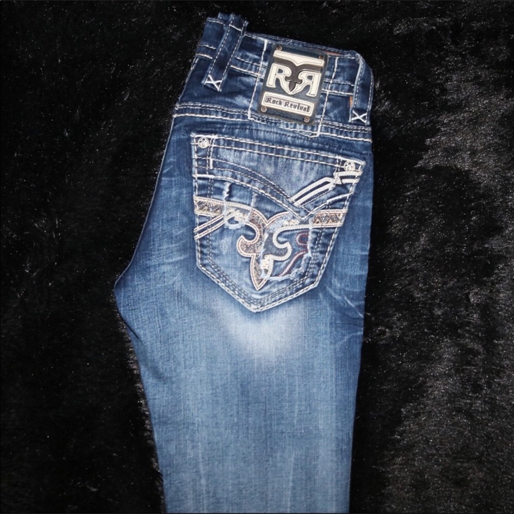 ⚜️ Rock Revival Jeans ⚜️ Slim Bootcut